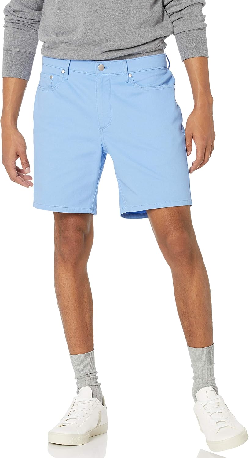 Men’s Slim-Fit 7″ Inseam Stretch 5-Pocket Short